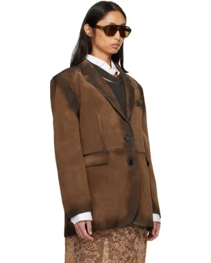 Acne Studios スーツ スエードジャケット - サムネイル2