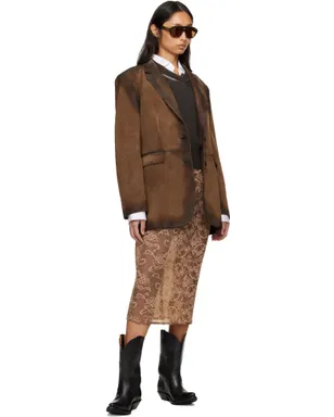 Acne Studios スーツ スエードジャケット - サムネイル4