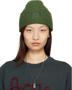 Acne Studios Face Logo ビーニー - サムネイル1