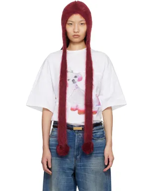 Acne Studios モヘア イヤーフラップ フード - サムネイル1
