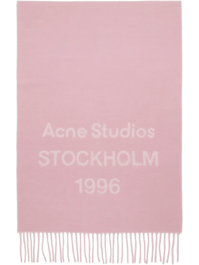Acne Studios Acne Studios Logo Wide マフラーの商品画像