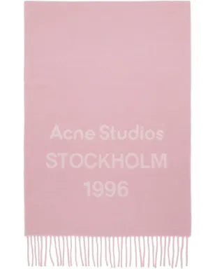 Acne Studios Logo Wide マフラー - サムネイル1