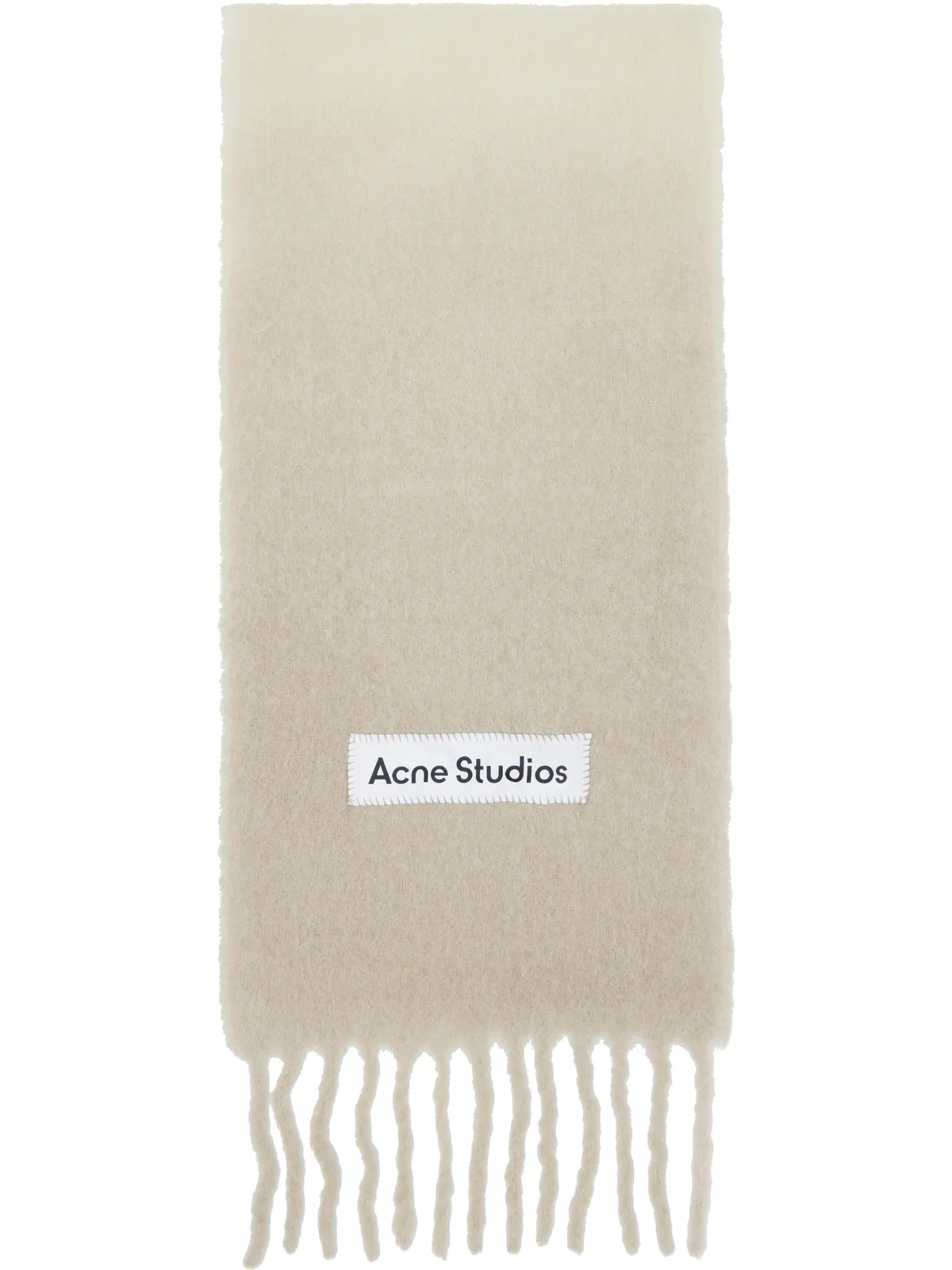 Acne Studios Wool Fringe マフラー - 画像1