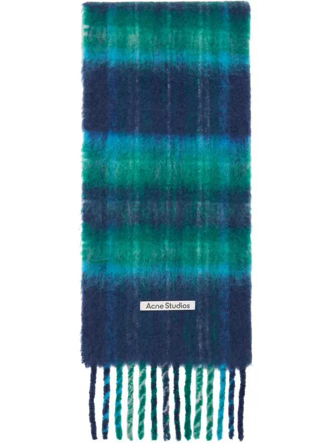 Acne Studios Acne Studios Mohair Checked マフラーの商品画像