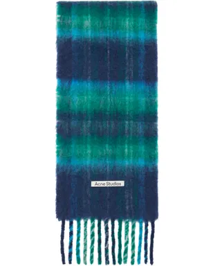 Acne Studios Mohair Checked マフラー - サムネイル1