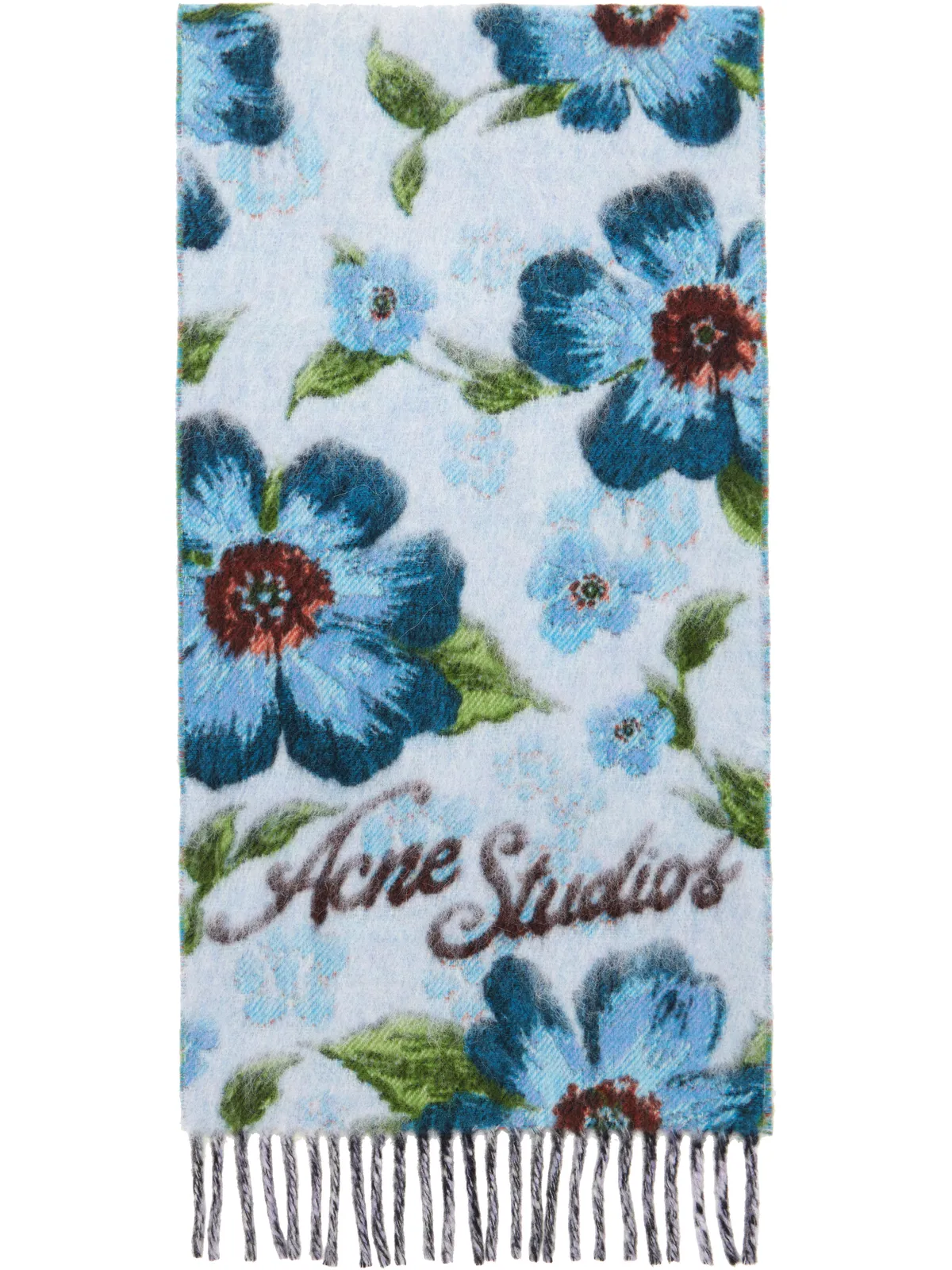 Acne Studios Fringed Wool マフラー - 画像2