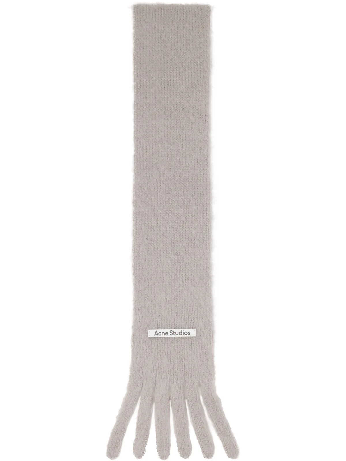 Acne Studios Skinny Logo マフラー - 画像1