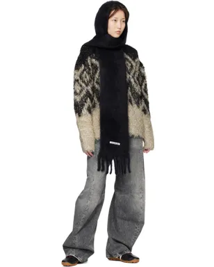 Acne Studios Mohair フード付きマフラー - サムネイル3