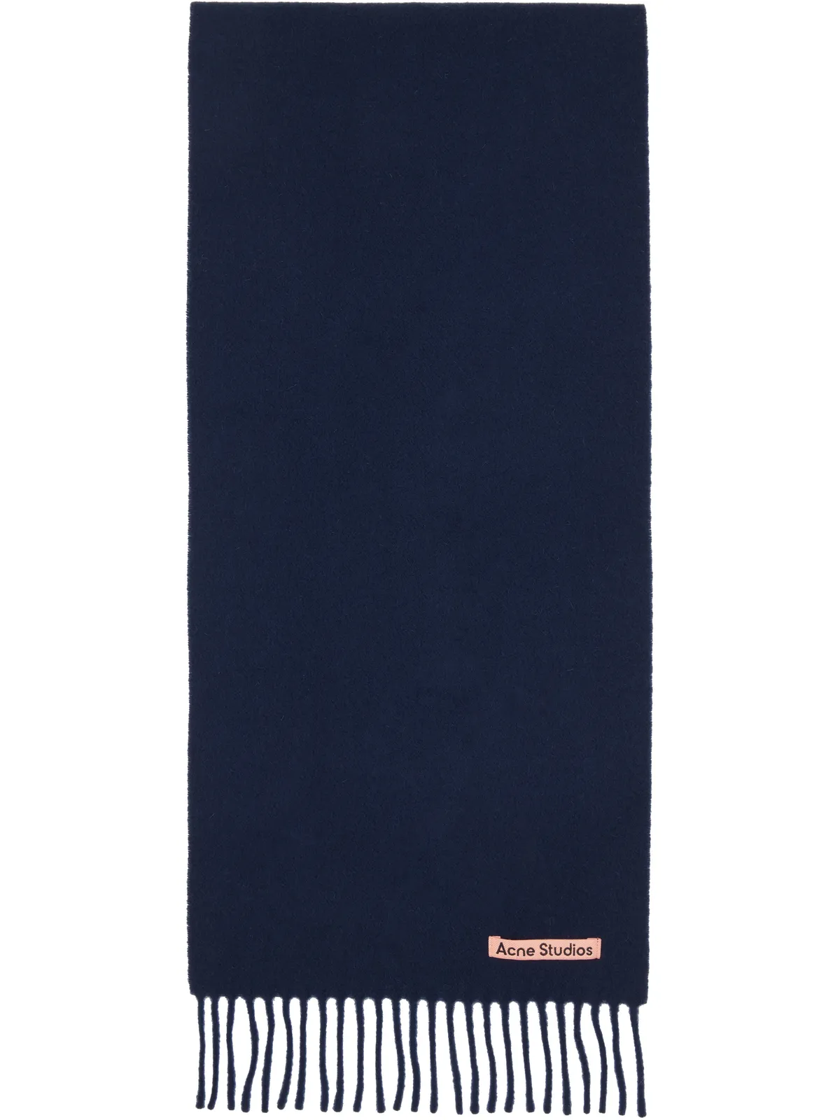 Acne Studios Fringe Wool Narrow マフラー - 画像1