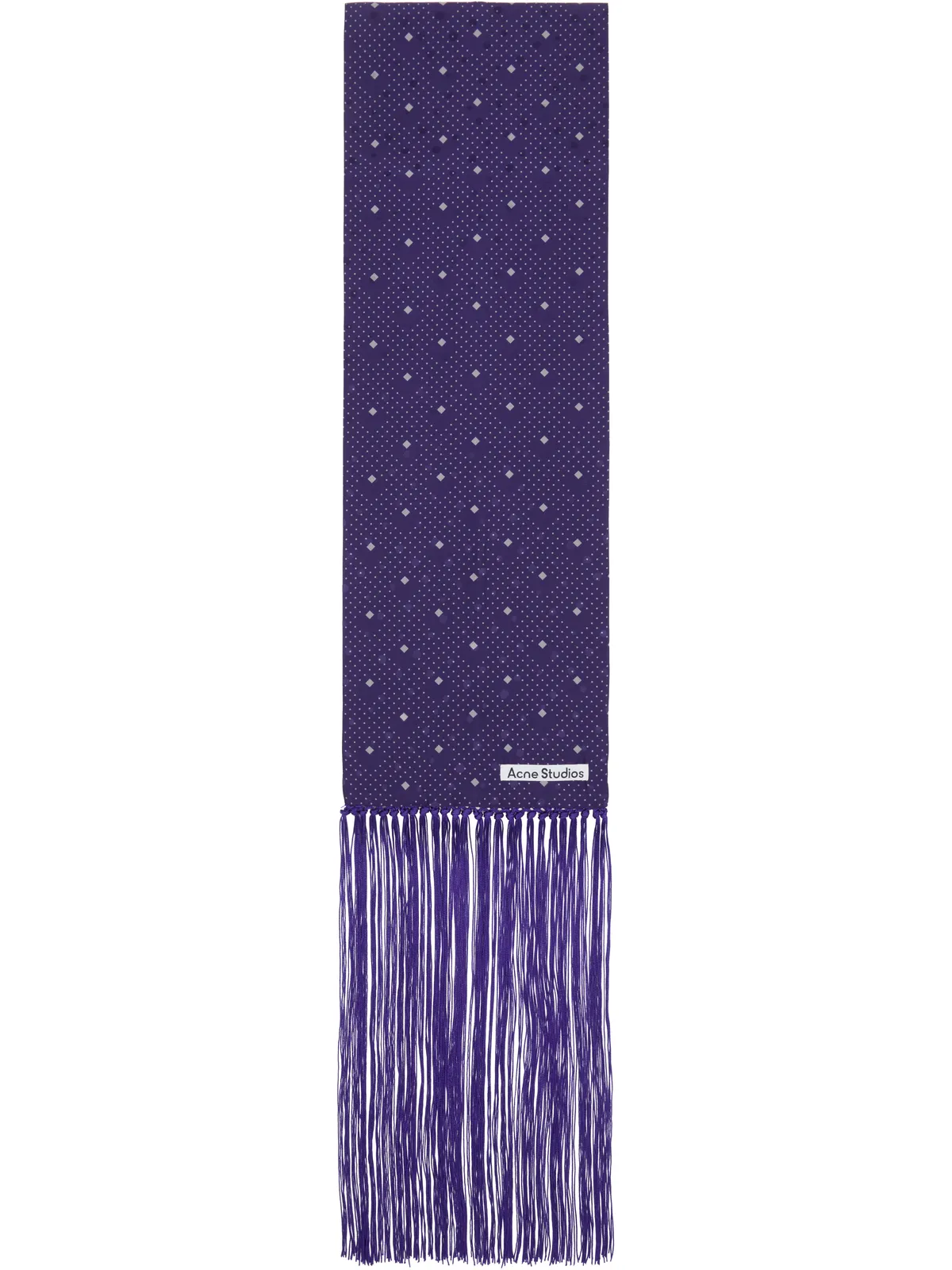 Acne Studios シルク スカーフ - 画像1