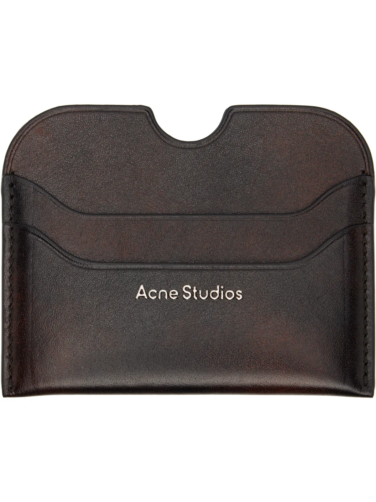Acne Studios レザー カードケース - 画像1