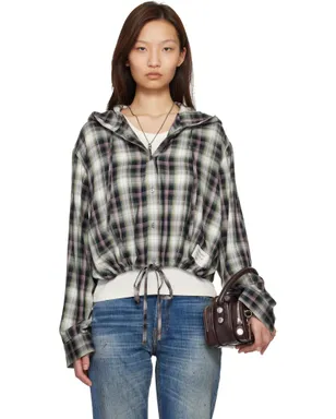 Acne Studios フード付き オーバーシャツ - サムネイル1