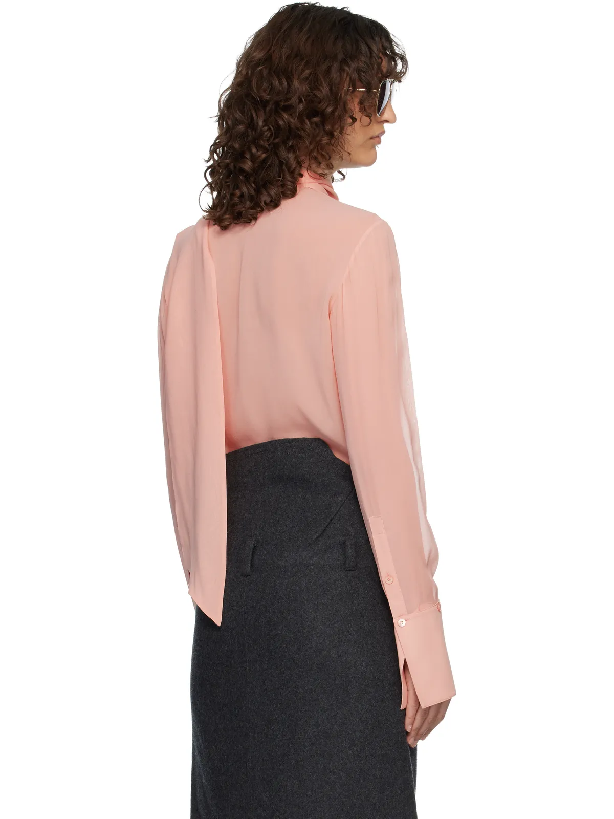 Acne Studios シルク シャツ - 画像3