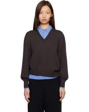 Acne Studios レイヤード ウール ニット セーター - サムネイル1