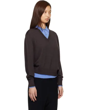 Acne Studios レイヤード ウール ニット セーター - サムネイル2