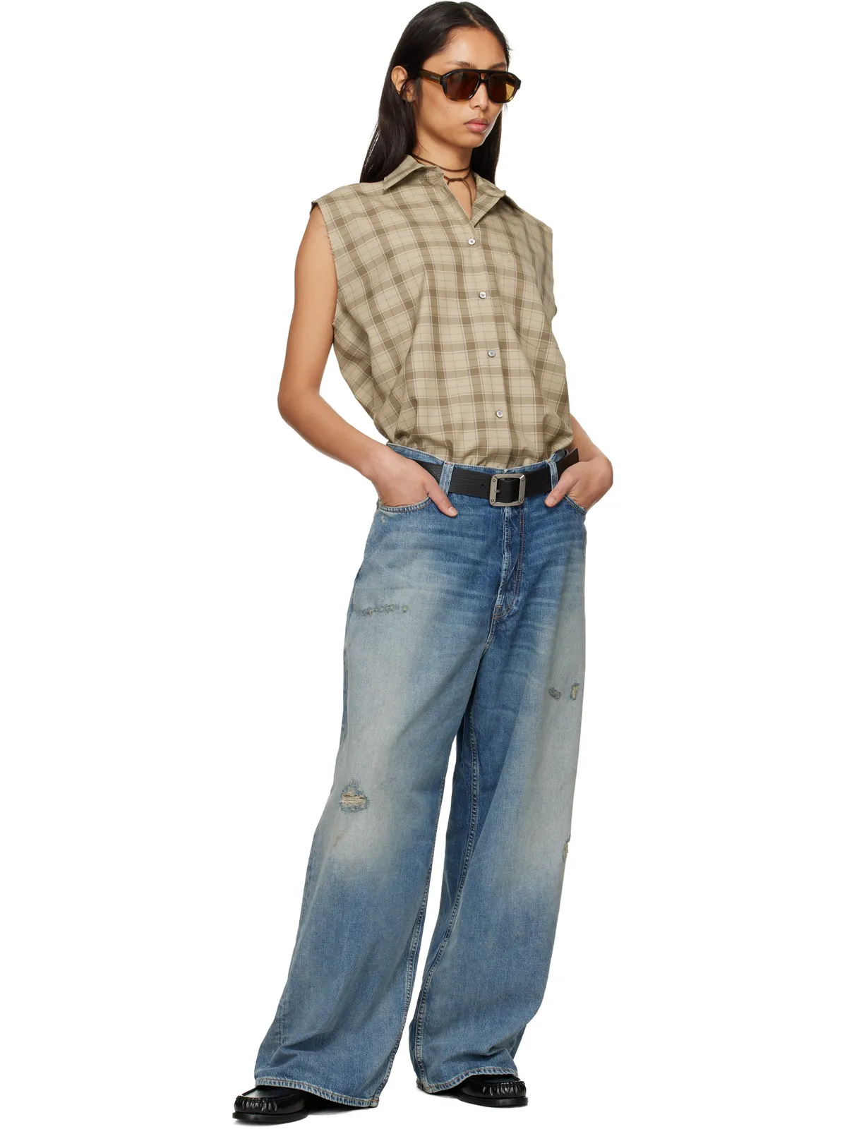 Acne Studios レザー ローファー - 画像5