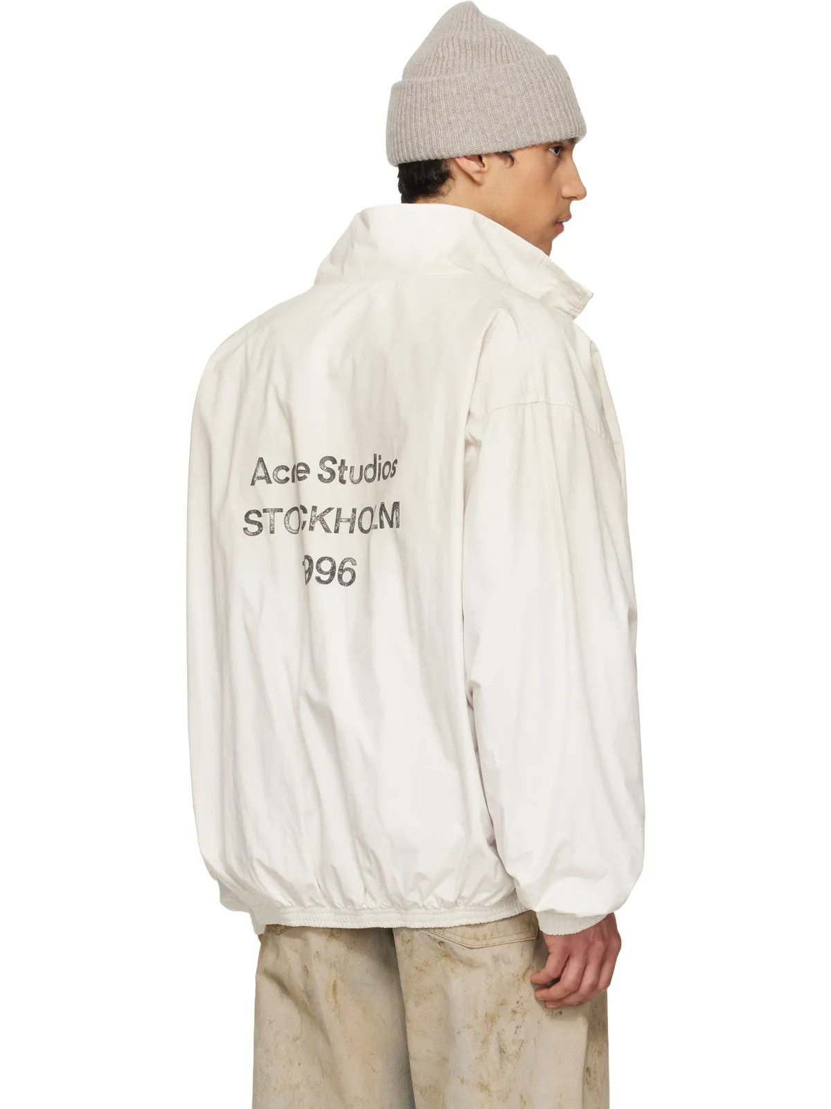 Acne Studios ロゴ ジップアップジャケット - 画像3