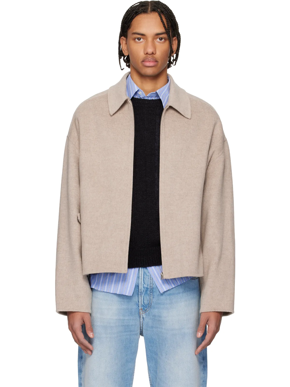 Acne Studios カシミヤ ジャケット - 画像1
