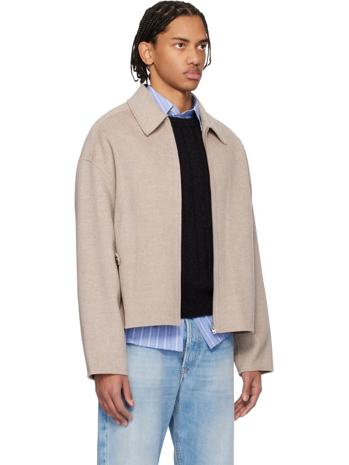 Acne Studios カシミヤ ジャケット - 画像2