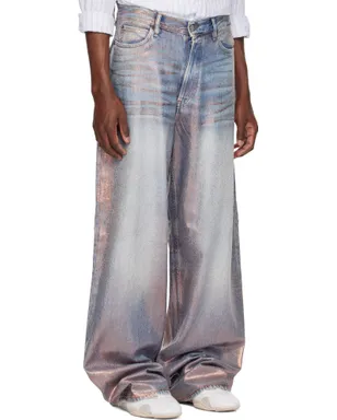Acne Studios Loose Glitter 1981 ジーンズ - サムネイル2