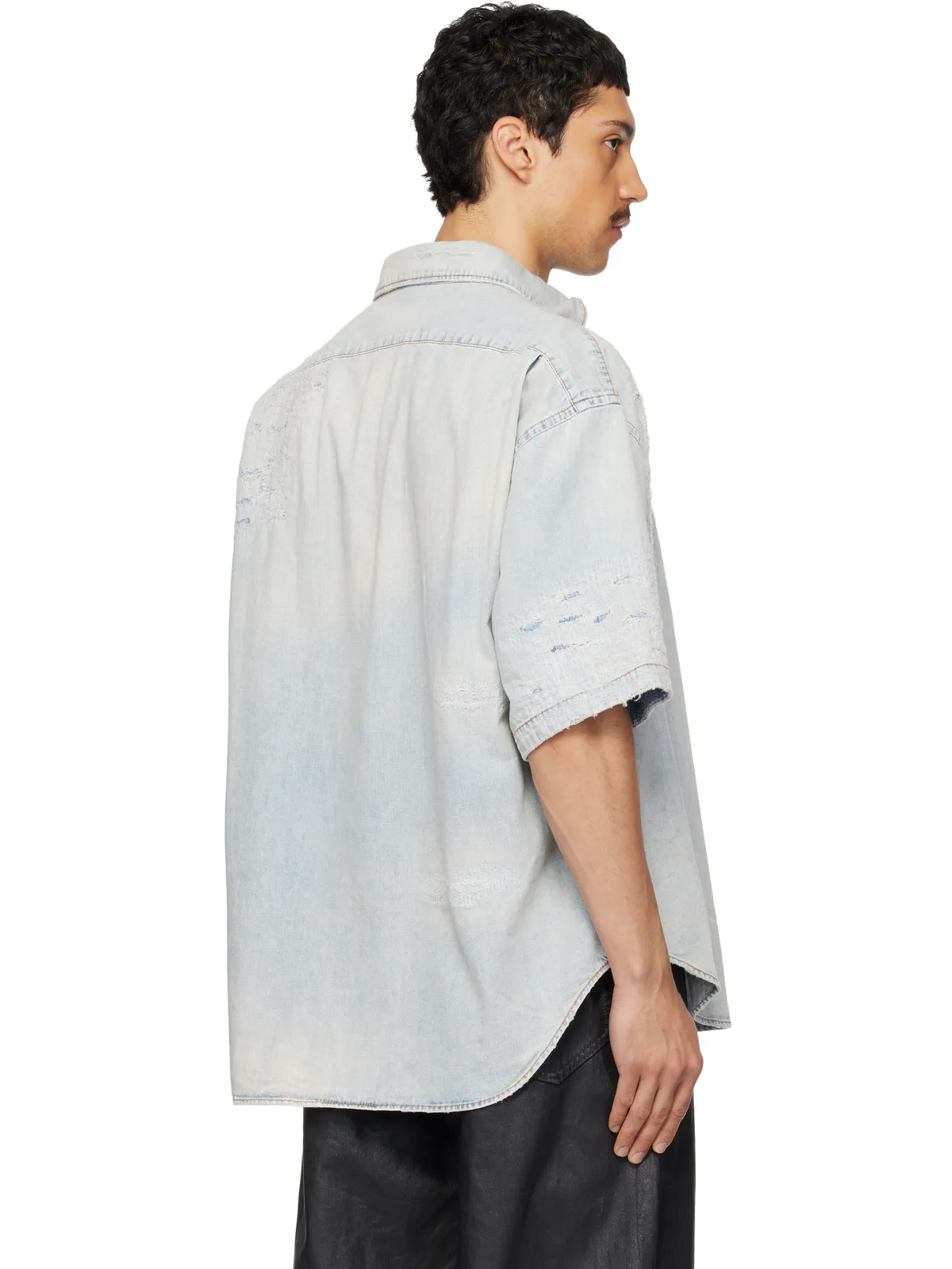 Acne Studios Mended デニムシャツ - 画像3