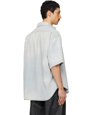 Acne Studios Mended デニムシャツ - サムネイル3