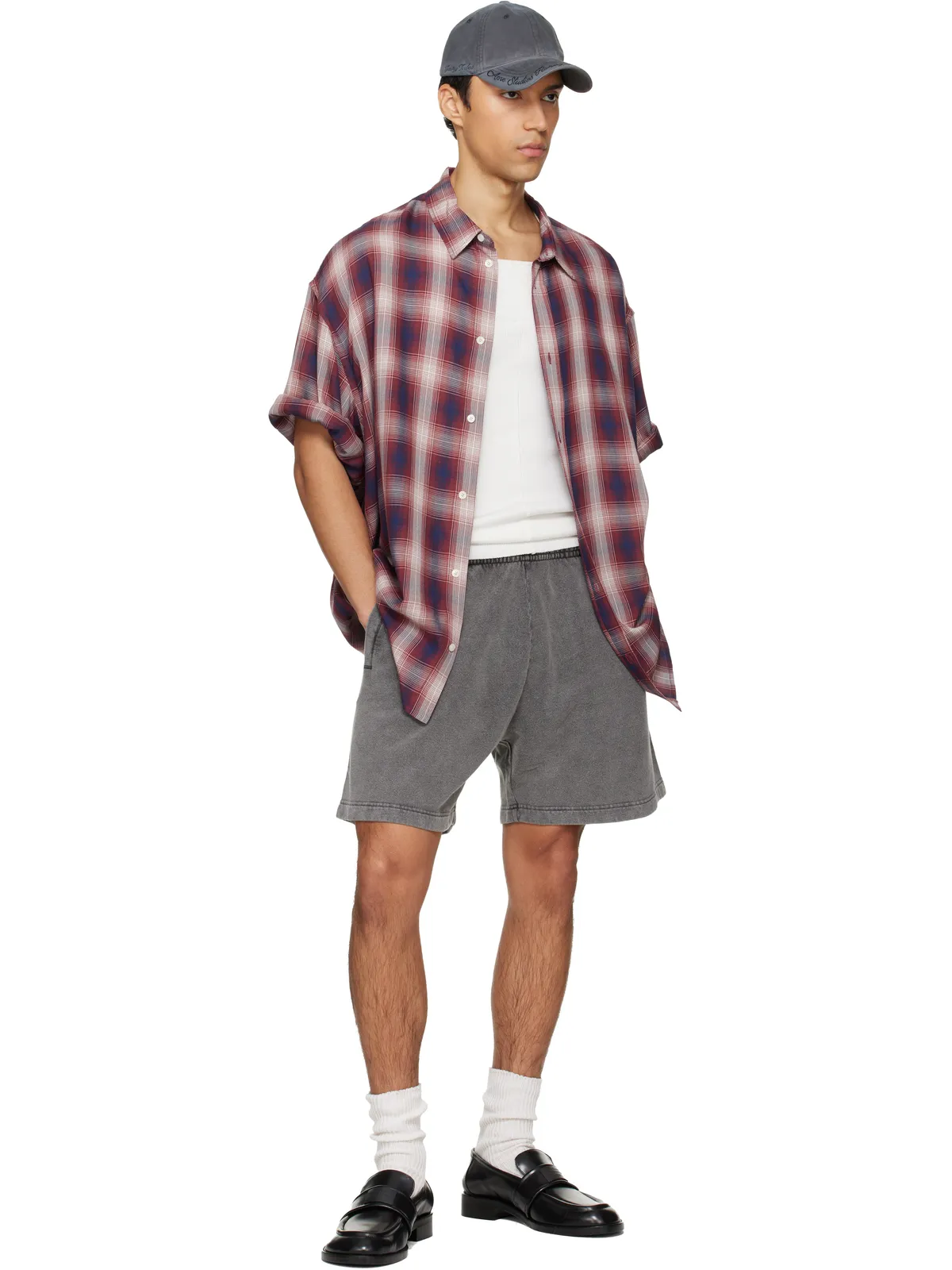 Acne Studios コットン ショートパンツ - 画像4