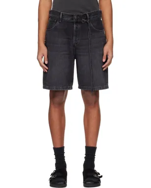 Acne Studios ルーズフィット デニムショートパンツ - サムネイル1
