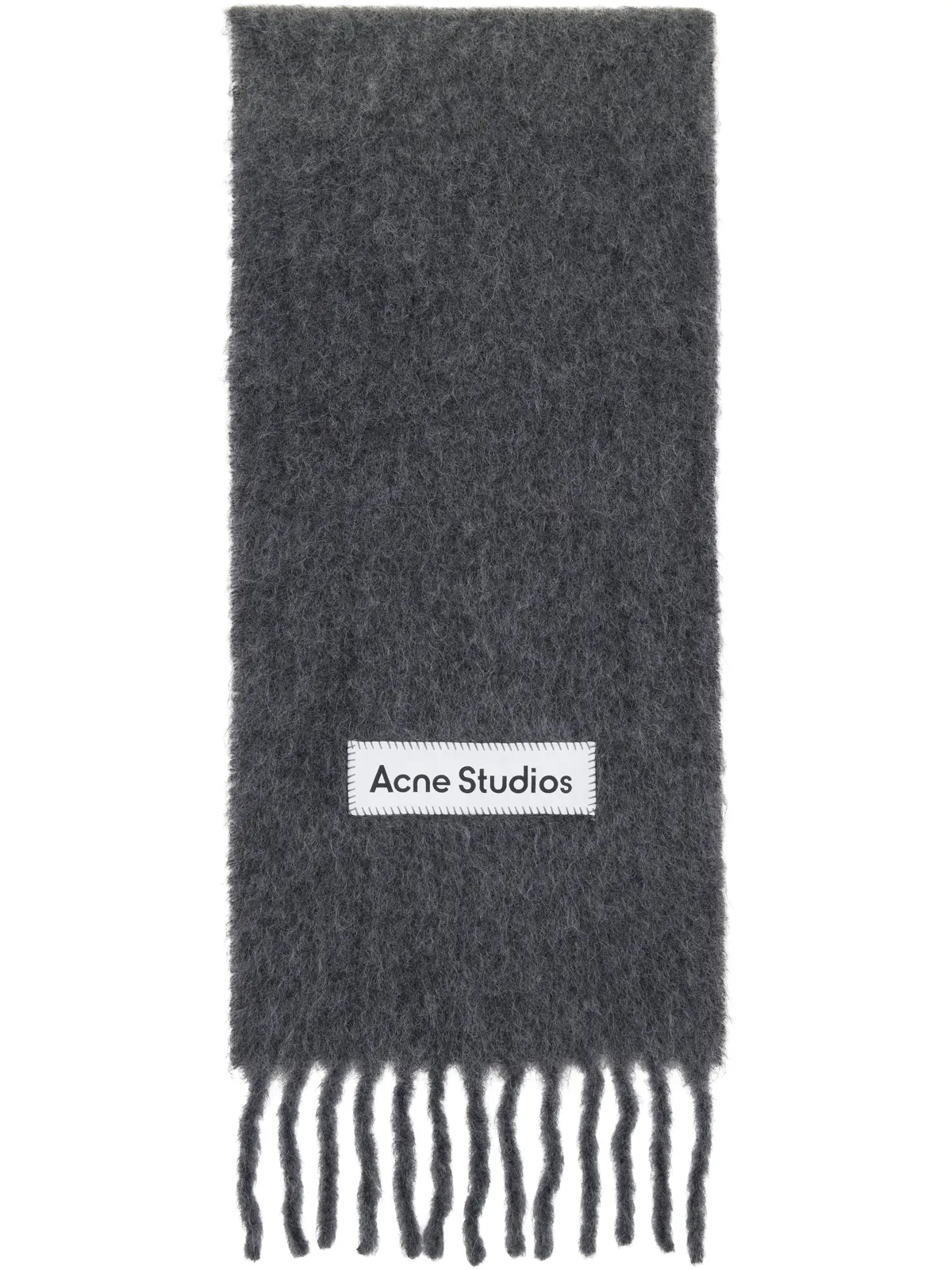 Acne Studios Wool Fringe マフラー - 画像1