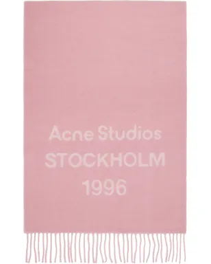 Acne Studios Wide Logo マフラー - サムネイル1