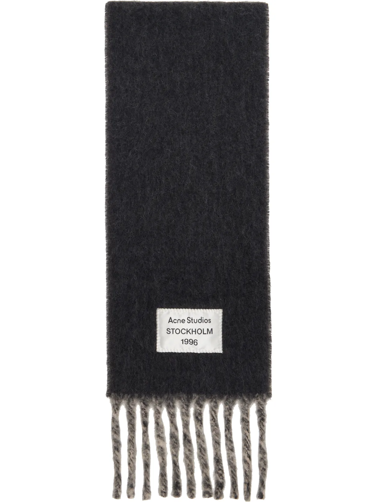 Acne Studios Bicolour アルパカ マフラー - 画像1