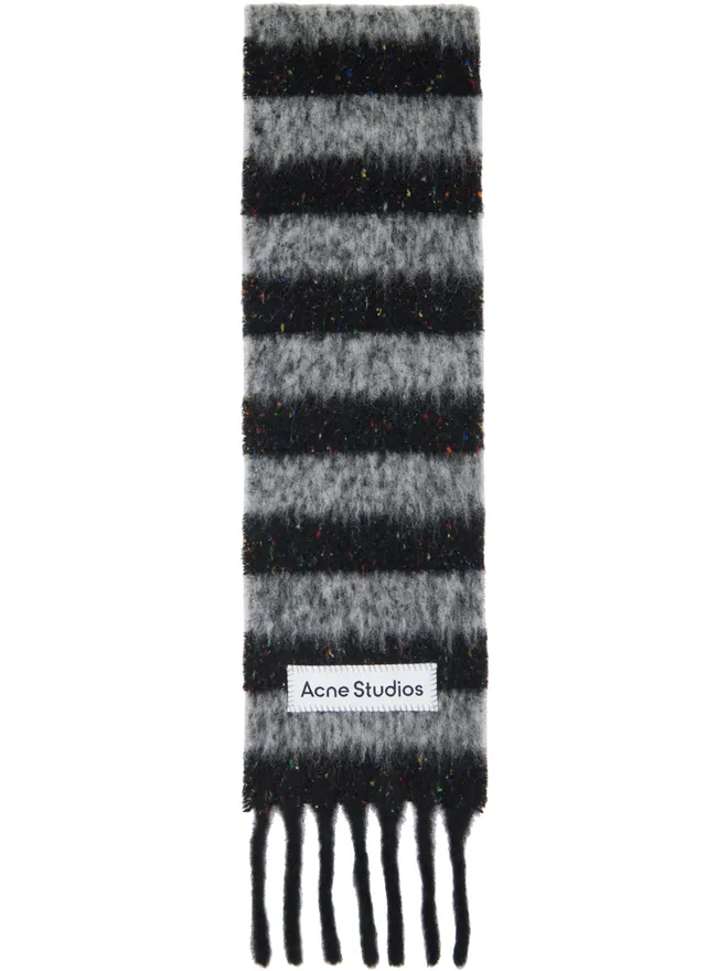 Acne Studios Acne Studios Fringed Wool Skinny マフラーの商品画像