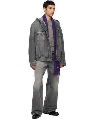 Acne Studios フード付き デニムジャケット - サムネイル4