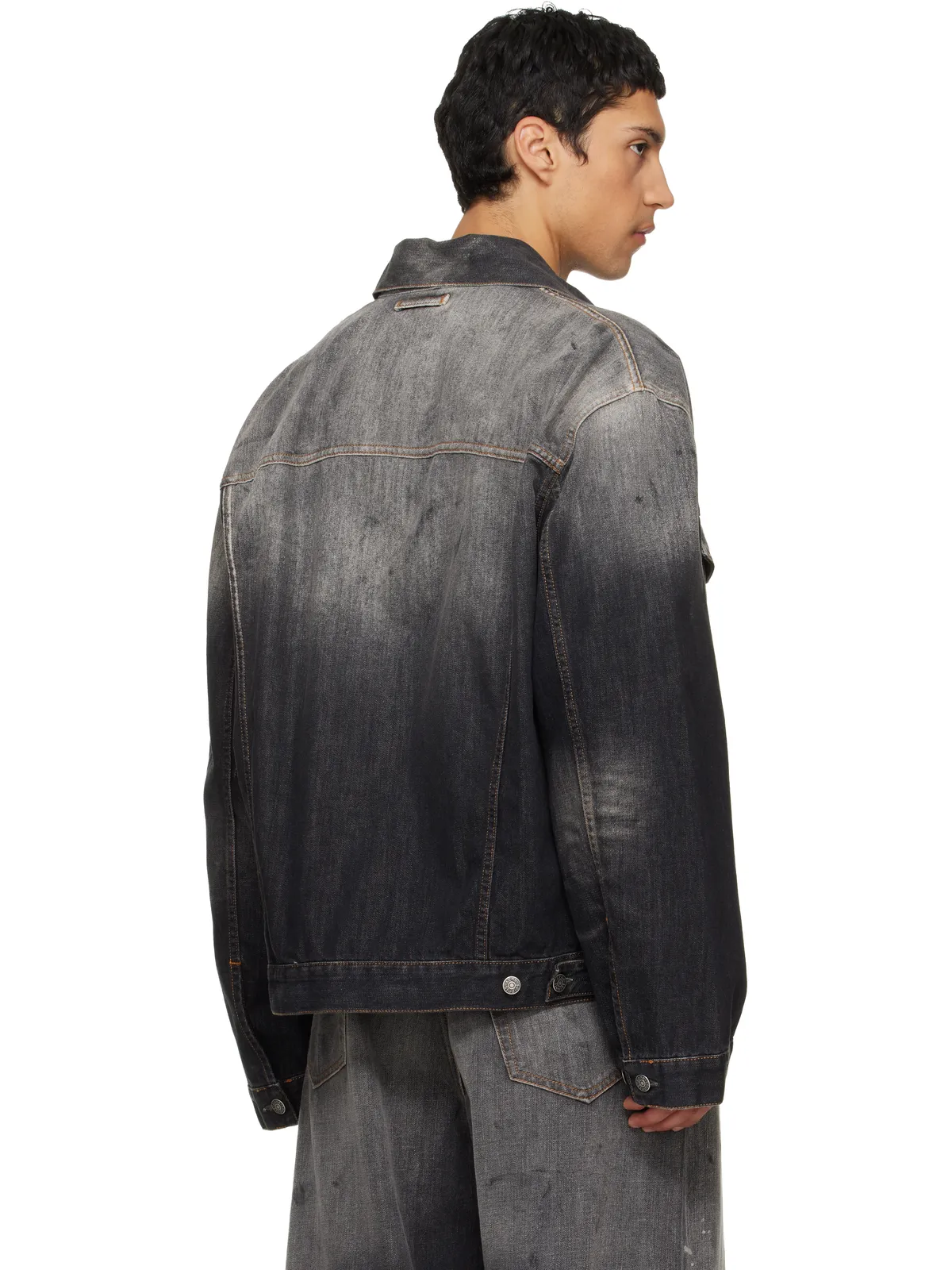 Acne Studios フェード デニムジャケット - 画像3