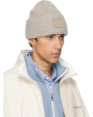 Acne Studios Face Logo ビーニー - サムネイル2