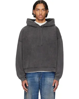 Acne Studios ロゴパッチ フーディ - サムネイル1