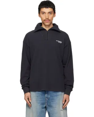 Acne Studios ハーフジップ ロゴ トラックジャケット - サムネイル1