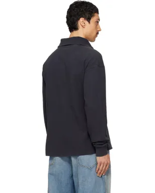Acne Studios ハーフジップ ロゴ トラックジャケット - サムネイル3