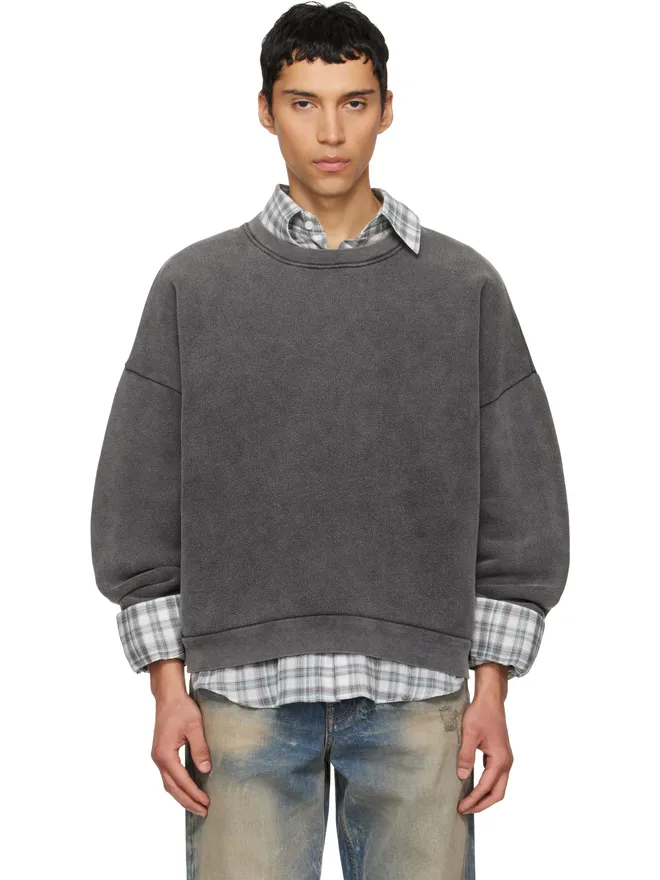 Acne Studios Acne Studios Sweater ロゴパッチ スウェットシャツの商品画像