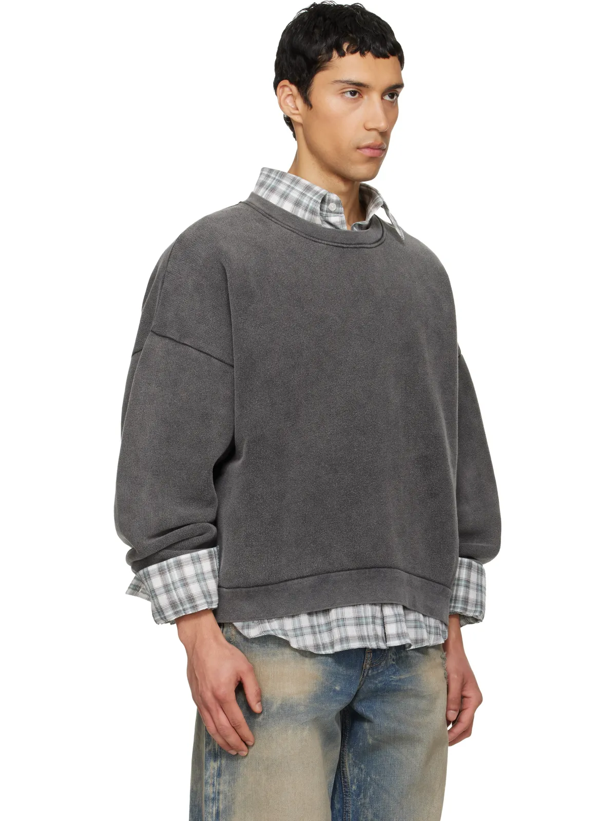 Acne Studios Sweater ロゴパッチ スウェットシャツ - 画像2