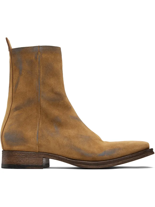 Acne Studios Acne Studios スエード アンクルブーツの商品画像