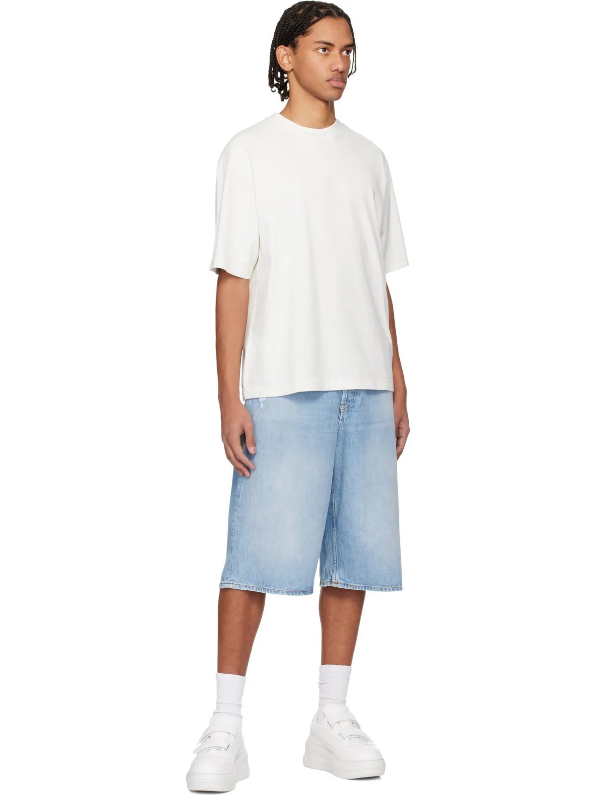 Acne Studios ベルクロストラップ プラットフォーム スニーカー - 画像5