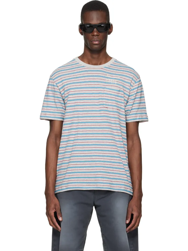 Stockholm Surfboard Club Stockholm Surfboard Club ボーダー Tシャツの商品画像
