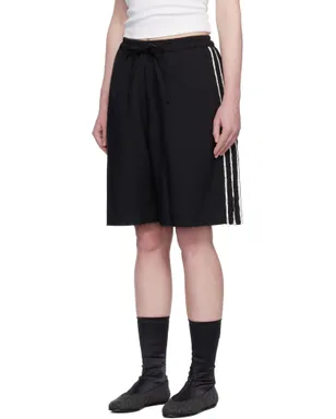 Y-3 Sport Uniform Raw Cut 3 Stripes ショートパンツ - サムネイル4