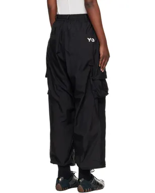 Y-3 'Y-3' Nylon Wired 3 Stripes カーゴパンツ - サムネイル3