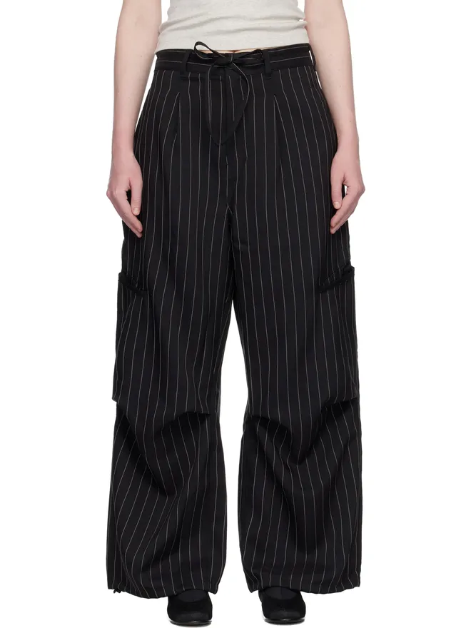 Y-3 Y-3 UT ピンストライプ ストレートパンツの商品画像