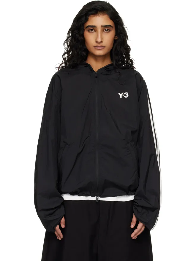 Y-3 Y-3 ナイロン ワイヤー スリーストライプス トラックジャケットの商品画像