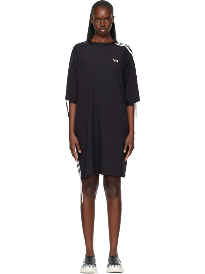 Y-3 Y-3 Cinch 3 Stripes Oversized Tee ミディアムワンピースの商品画像