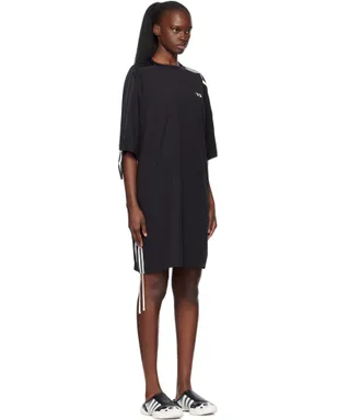 Y-3 Cinch 3 Stripes Oversized Tee ミディアムワンピース - サムネイル2