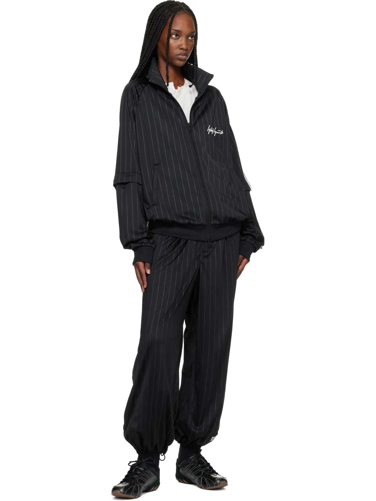 Y-3 'Y-3' Basketball トラックジャケット - 画像4